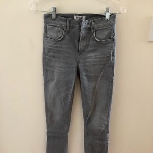 AGOLDE Sophie high rise skinny jeans in fame